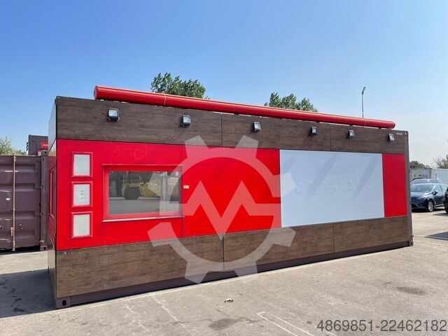 Container de birou și depozit 8m Werkstatt Büro Office