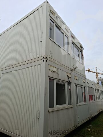 Container de birou 20FT 20DV NAUTEXA – Măsură 6m cu energie și încălzire